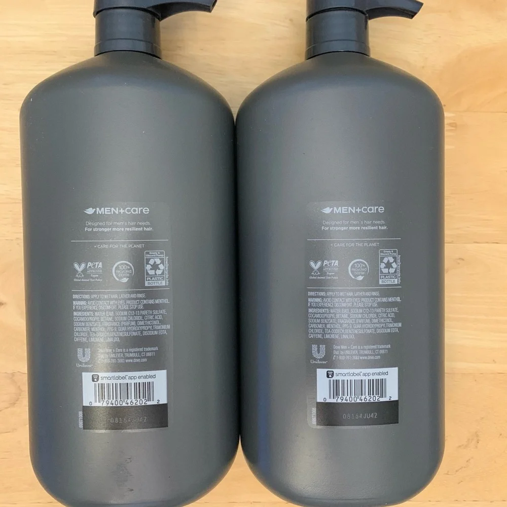 Dove Men+Care Daily 2-in-1 Shampoo and Conditioner Fresh & Clean Set of 2 - Picture 3 of 6